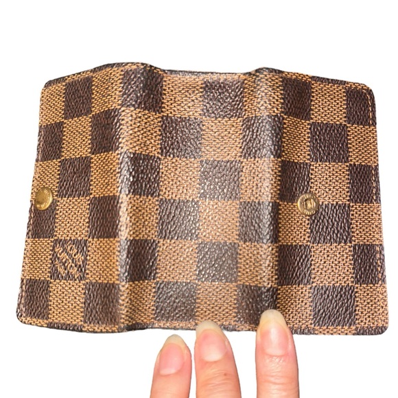 🔑 Louis Vuitton Damier Key Trifold Case - Picture 5 of 15